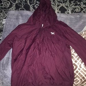 Love pink windbreaker.